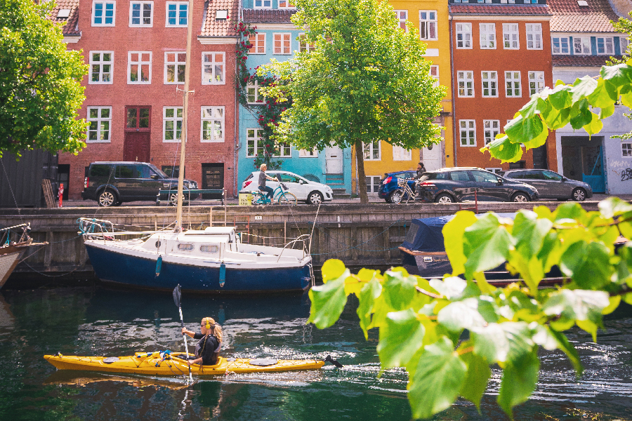 Kajakk i Christianshavn